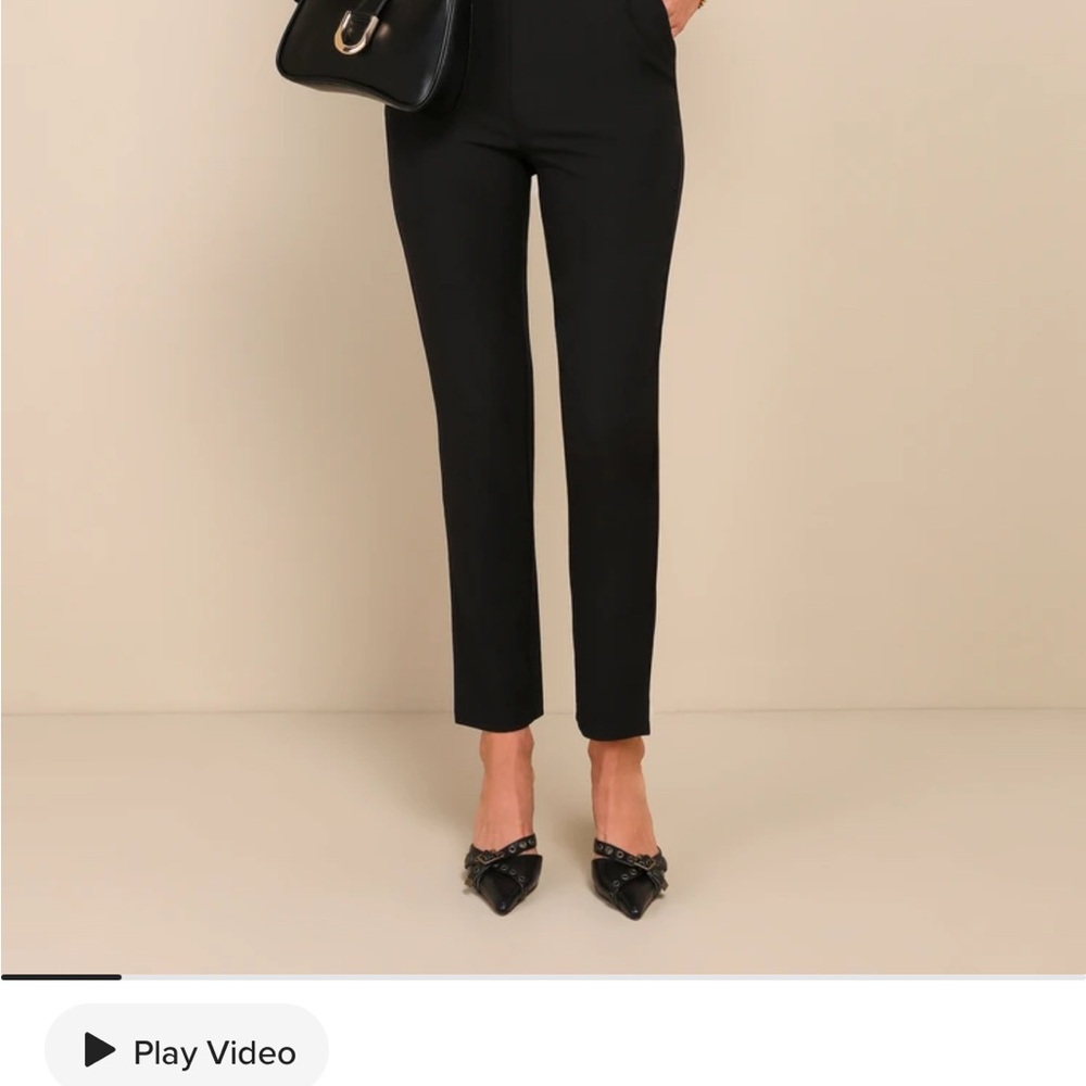 Lulu’s Kick It High-Waisted Women's Trouser Pants - size Medium